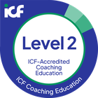 ICF Level 2 Accredited Coaching Education badge